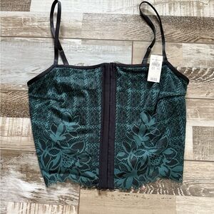 Aerie Lace Corset Top Size S NWT